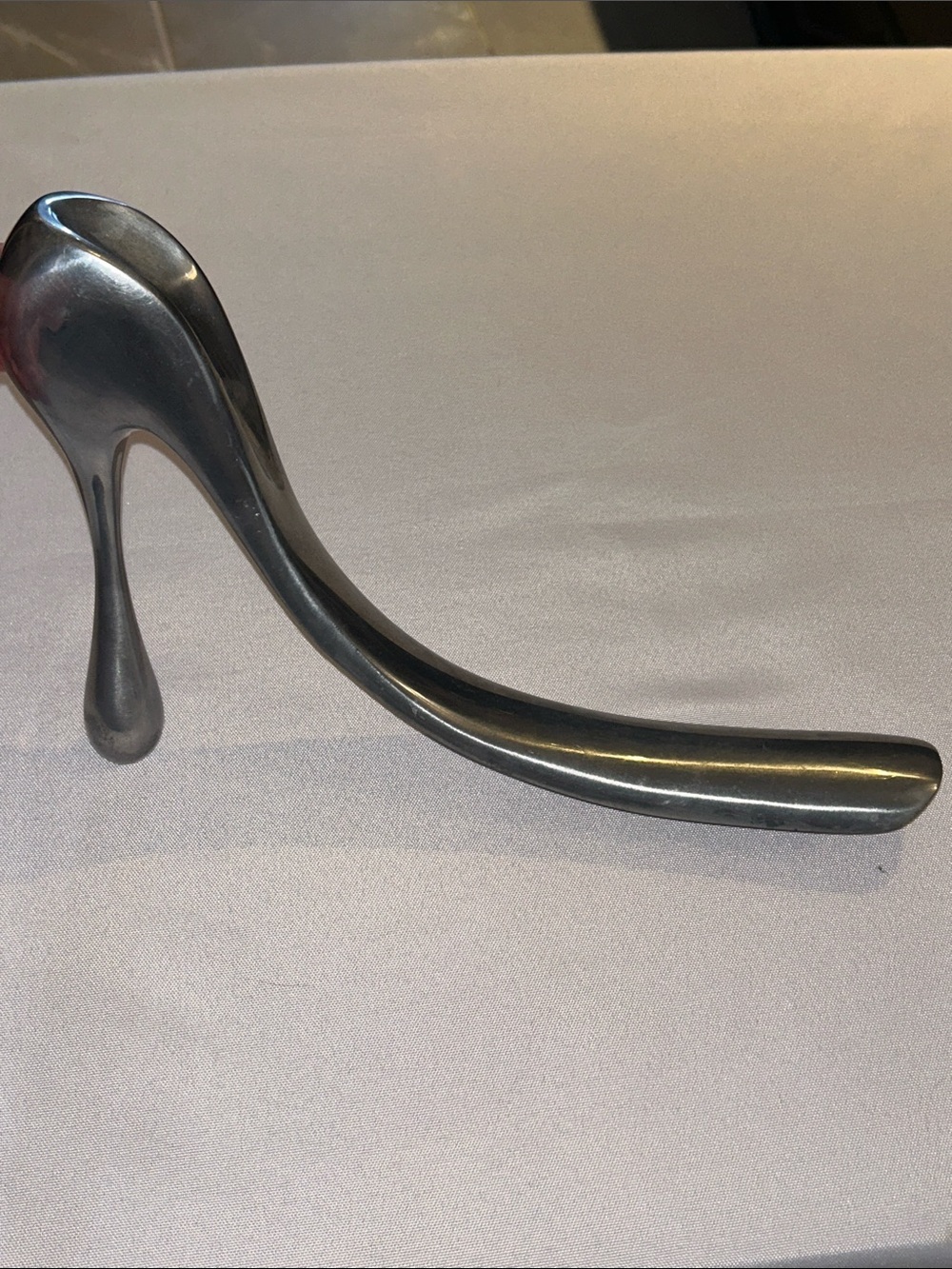 Manolo Blahnik Shoe Horn - 40th Anniversary Collectors - Cast Aluminum